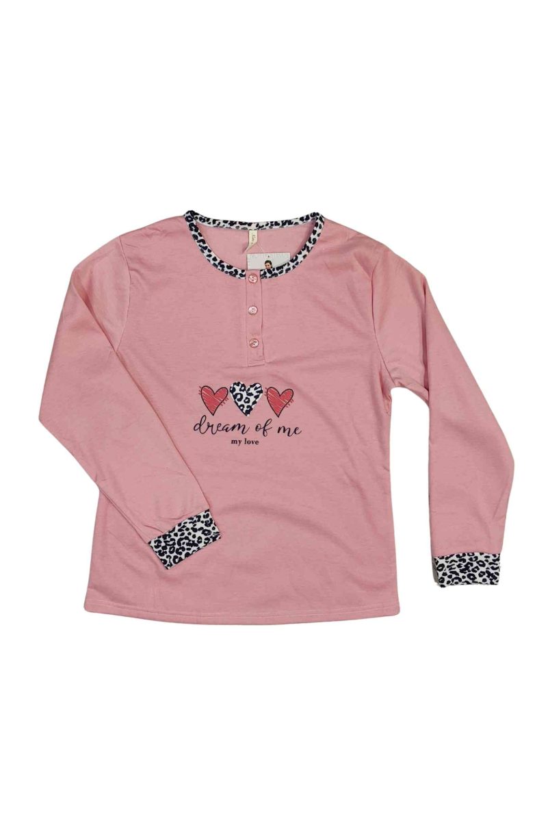 Γυναικείες Πυτζάμες Lovelx Ροζ 5821