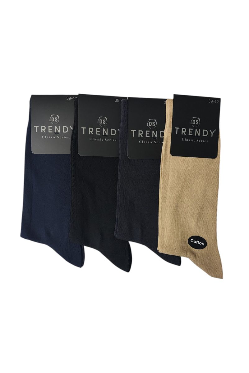 Λεπτές Ανδρικές Κάλτσες Trendy 4 Pack Multicolοr TR-3121