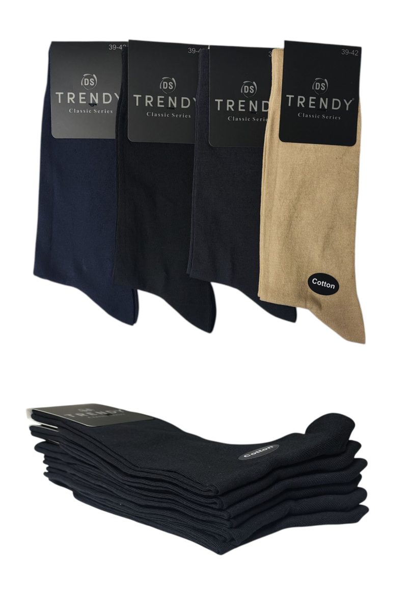 Λεπτές Ανδρικές Κάλτσες Trendy 4 Pack Multicolοr TR-3121