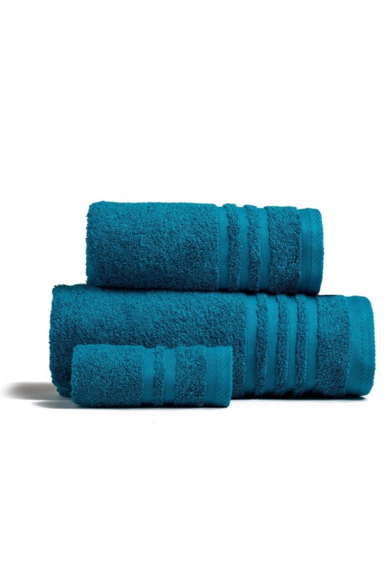 Πετσέτα Χεριών Melinen Premio Πετρόλ 30x50cm | 100% Βαμβάκι (600 GSM)