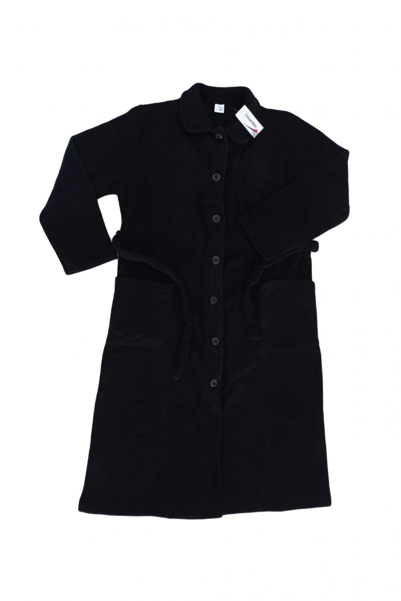 Γυναικεία Ρόμπα Fleece Μακριά Mardim Μαύρο