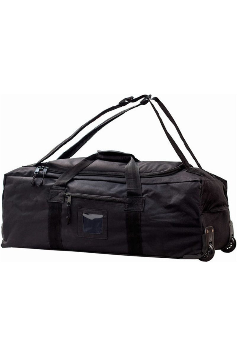 Στρατιωτικό Σακίδιο Με Ρόδες Survivors Μαύρο (72x34x26cm) 00215